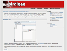 Tablet Screenshot of birdigee.de